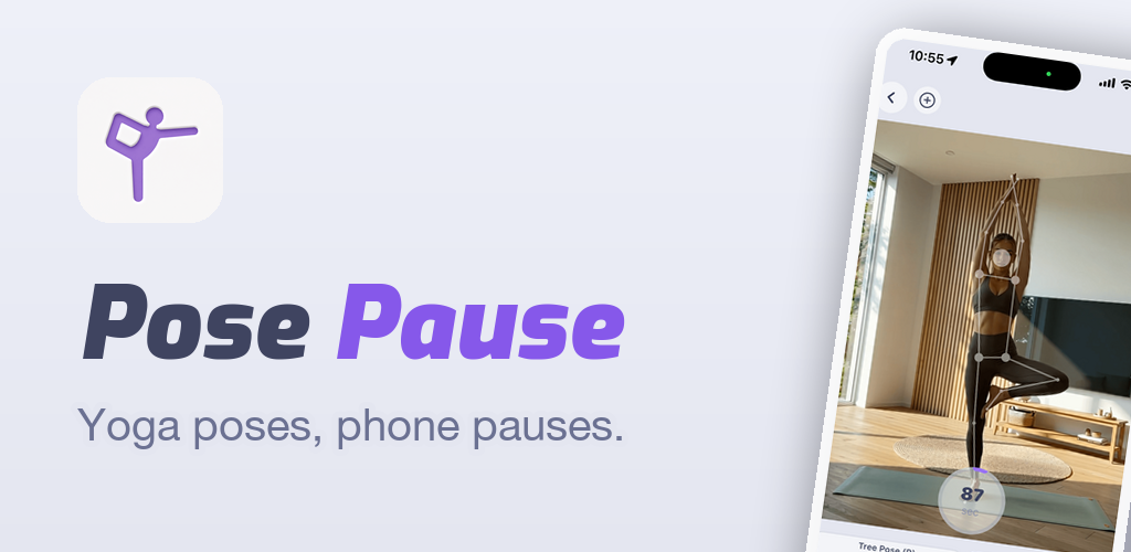 PosePause — Yoga poses, phone pauses.